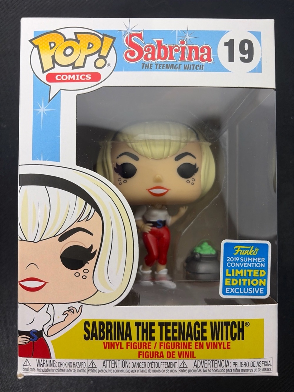 Funko Pop Sabrina The Teenage Witch #19 2019 Summer Convention Exclusive